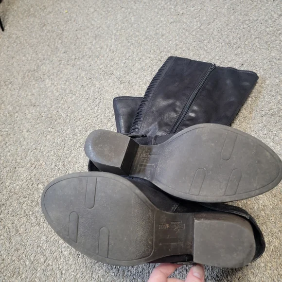 Fergalicious Black Heeled Boots - Picture 4 of 11